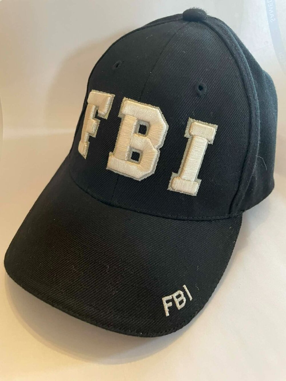 Rapid Dominance FBI Cap Tactical Embroidered Adjustable structured Black Hat